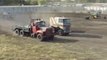 Pt. 1 of 2 Webster County Fairgrounds Semi-Truck Race