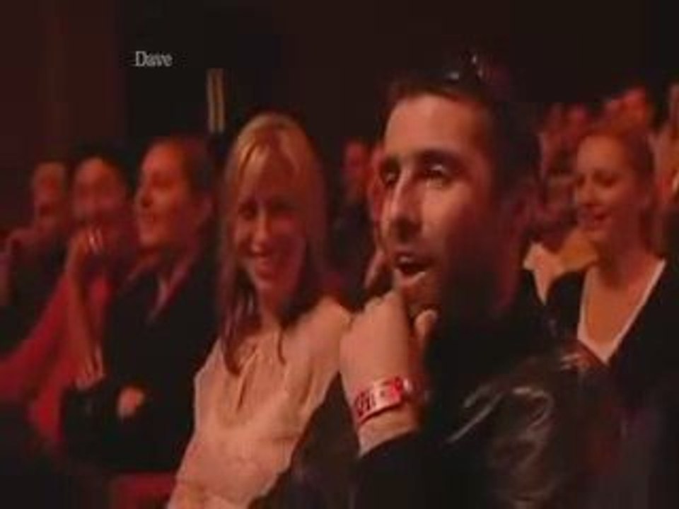 Liam and Liam Howlett Watching Jack Dee @ The Apollo