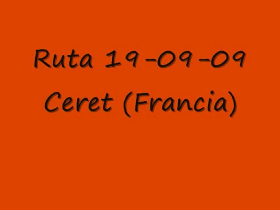ruta a ceret 19.09.09