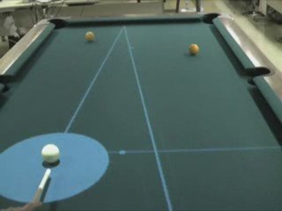 Pool robot + augmented reality pool