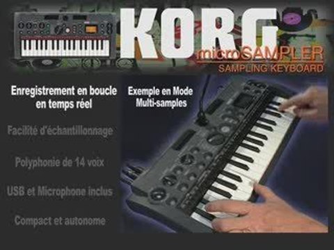 Echantillonneur Korg Microsampler (La Boite Noire)