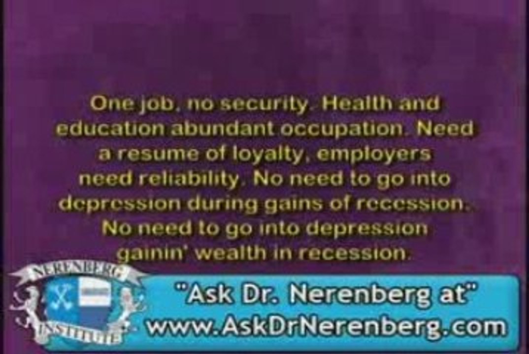 Jobs Recession Proof?