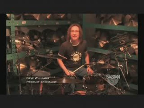 Cymbales Sabian AAX Xplosion Fast Crash (La Boite Noire)