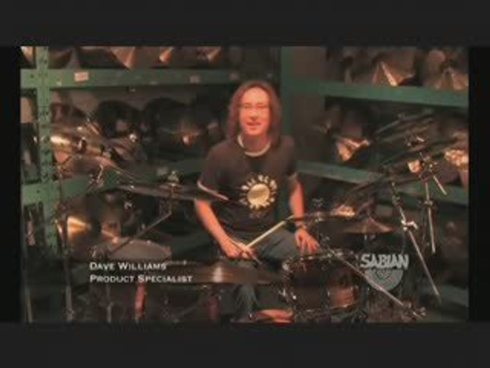 Cymbales Sabian AAX Xplosion Fast Crash (La Boite Noire)