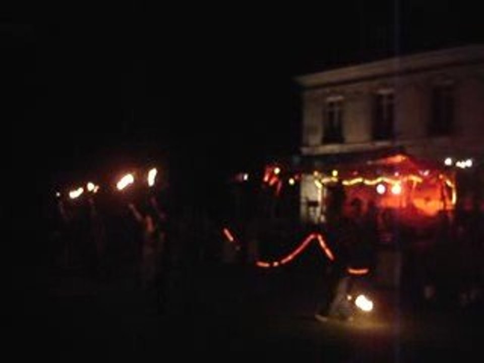 Fin de spectacle Burn In Progress