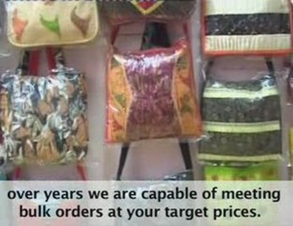 Home Furnishing, Embroidered Ladies Fashion Accessories