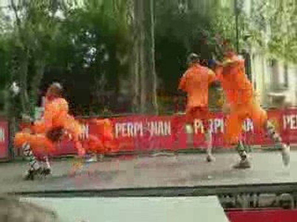 Démonstration fête du sport Perpignan kung-fu luan 2009