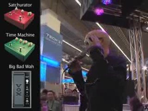 Joe Satriani et les pédales Vox (La Boite Noire)