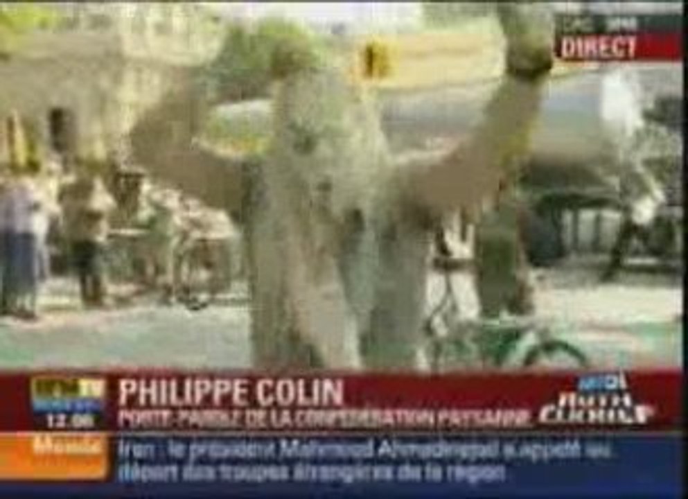 Intrusion en Direct sur BFM TV par l'equipe de Bruno Guillon