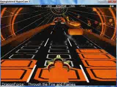 Audisurf Dragonforce through the fire and flames Ninja Pro