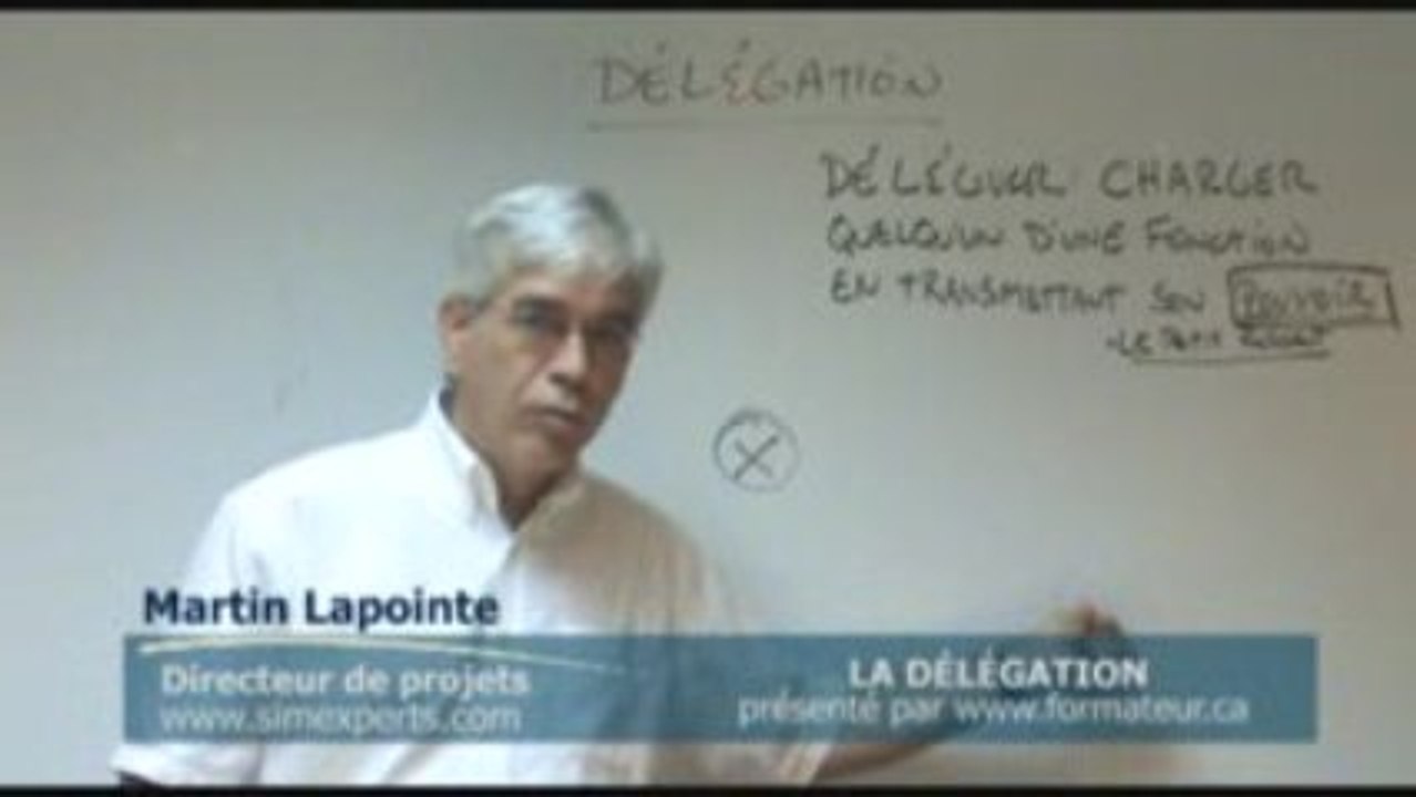 La délégation