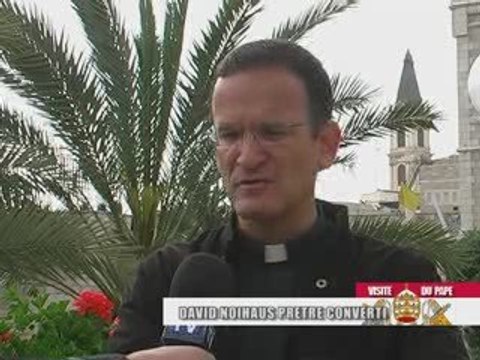 Portrait de David Noihaus, prêtre catholique, Juif