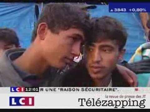Télézapping : Aucun passeur n'a été arrêté à Calais