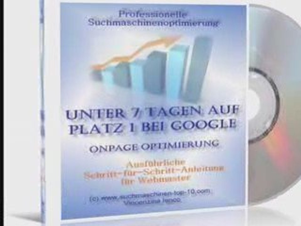 Google Platz 1 unter 7 Tagen Ebook Anleitung Download