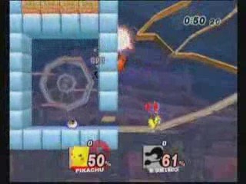 Super Smash Bros. Brawl - Custom Stage Gameplay (iPod)