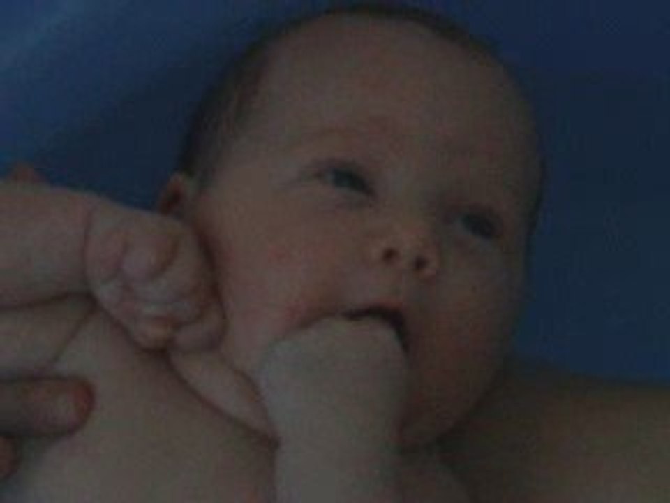 Dans le bain