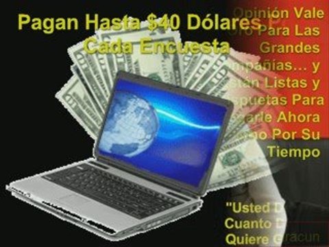 Encuestas Por dinero-dinero extra-negocios