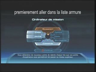 Glitch Mass effect Porter toutes les armures