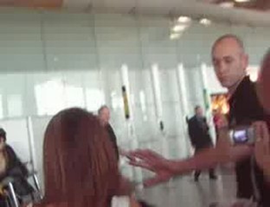 Tokio Hotel at the airport