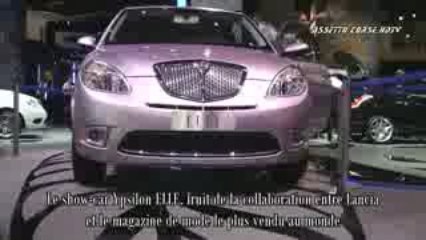 Le stand Lancia au salon de Francfort