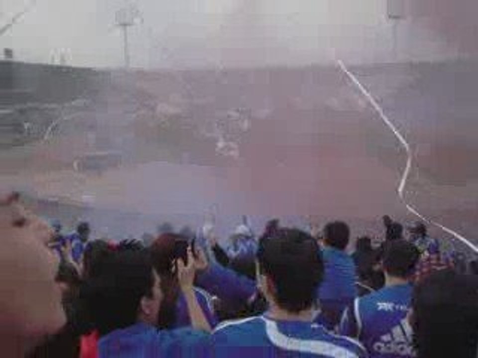 Partido: Universidad de Chile contra Audax Itallan