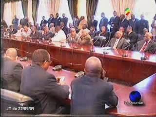 Passation de service au ministere des transports