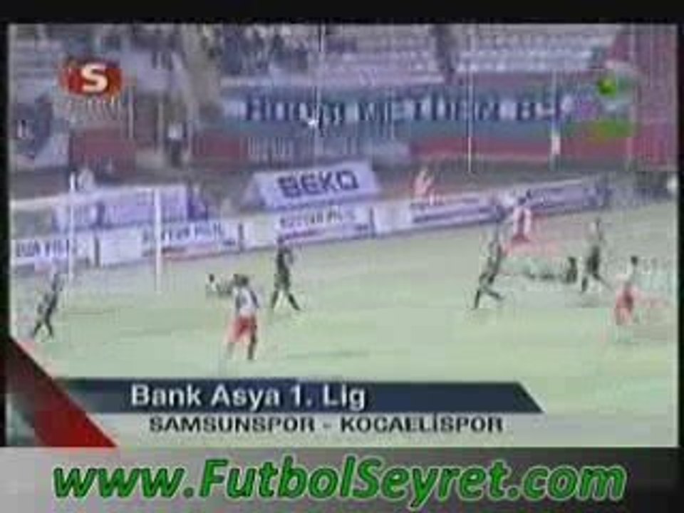 Samsunpor - Kocaelispor Bank Asya maçı