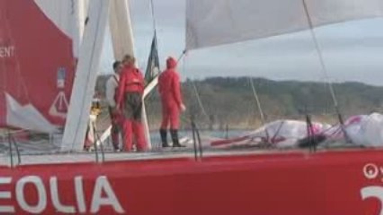 Istanbul Europa Race 2009 Etape 3 Arrivée d'étape à brest