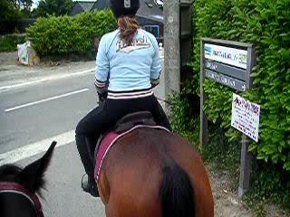 émilie et moi en balade