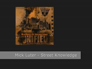 MICK LUTER - Street Knowledge (prod by SAIKNESS/BEATKNOCKAZ)