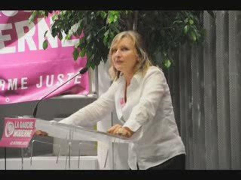Discours de Francine Girond