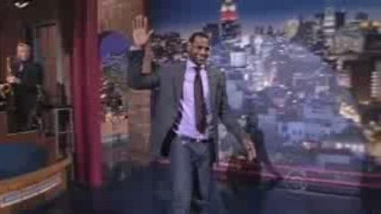 Lebron James Letterman Int