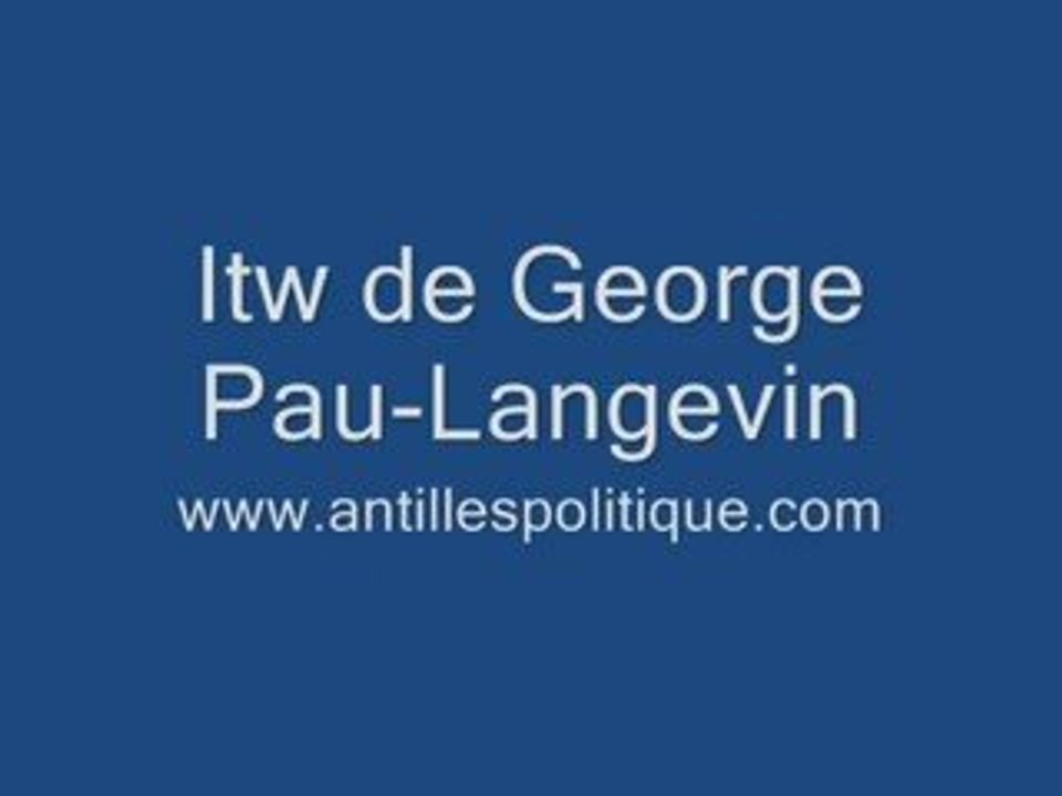 09 09 05 Itw Pau Langevin Outre Mer Developpement AP 2 sur 2