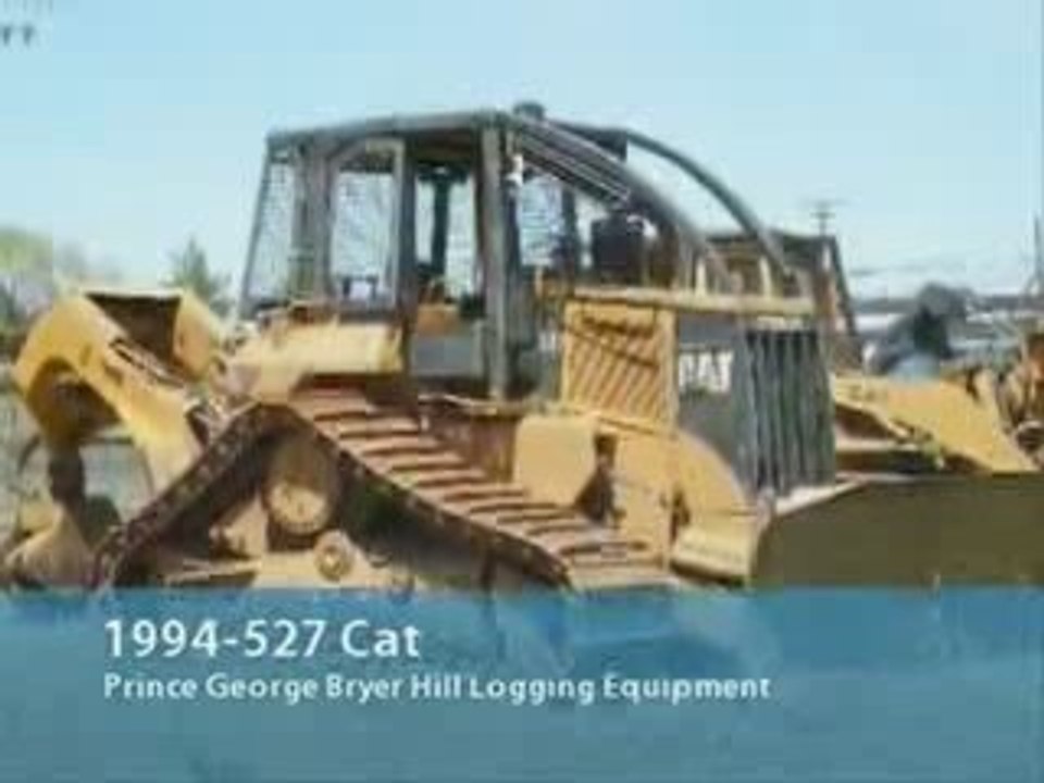 prince george bc canada logging equipment for sale
