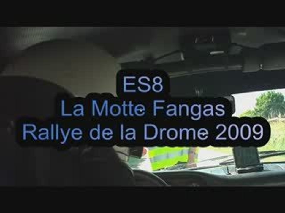 rallye vhc de la drome 2009 camera embarqué