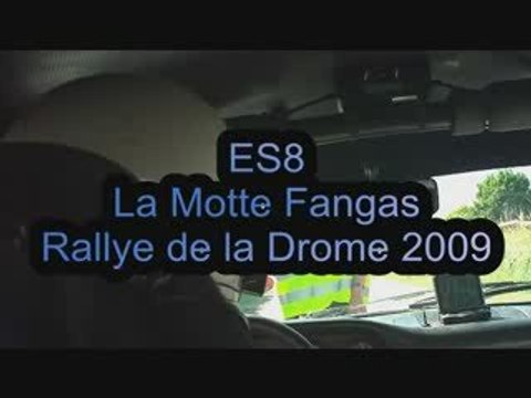 rallye vhc de la drome 2009 camera embarqué