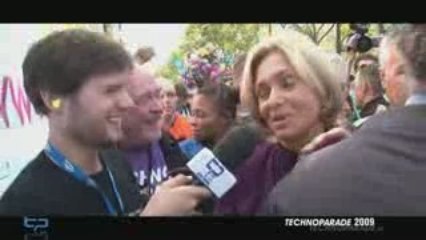Techno Parade 2009 - Interview Valerie-Pecresse