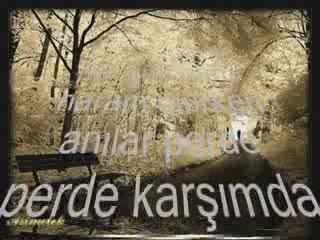 Anladım senin bana döneceğin yok