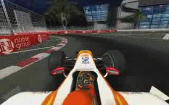 Rfactor F1RL2009 Singapour test