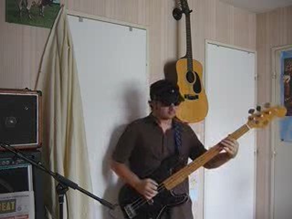 CAN'T HOLD US DOWN - AGUILERA - BASS COVER FROM SERVAL SKY