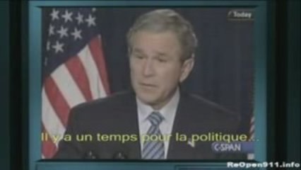 Reaction de bush a propos du 11 septembre 2001!