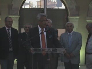 Elie Aboud - inauguration de l'hôtel de ville de Colombiers