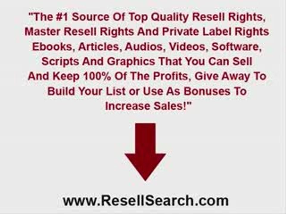 The Easy Bank Method with Master Resell Rights