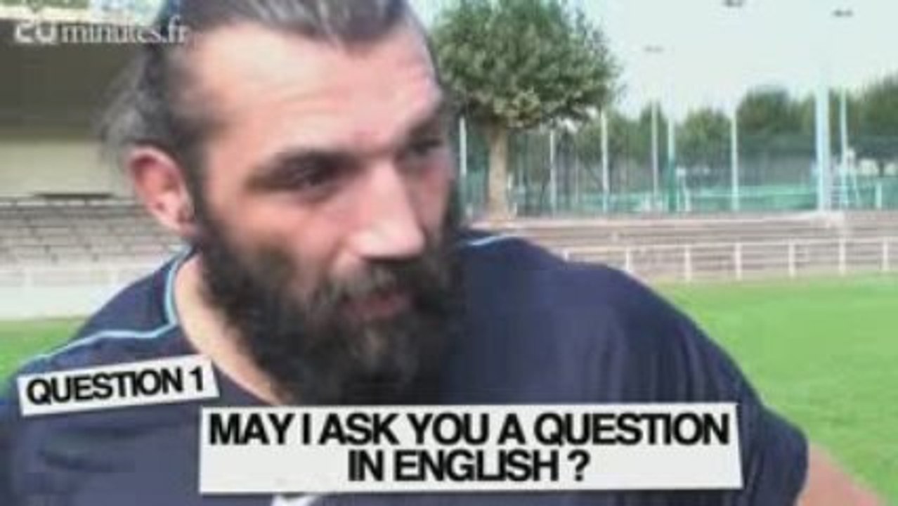 L'interview "plaquage" de Sébastien Chabal à 20minutes.fr