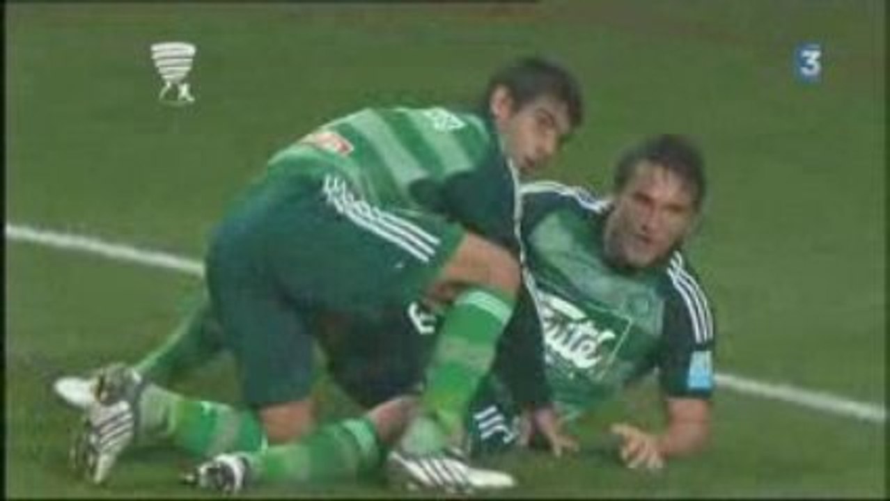 Saint Etienne 1 - 0 Nice Coupe de la ligue