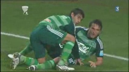 Saint Etienne 1 - 0 Nice Coupe de la ligue
