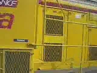 5 minutes après passage d'un train de l'INFRA à Bernay