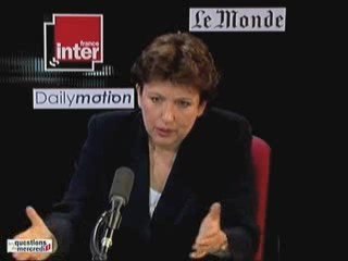 Roseline Bachelot - Les Questions du mercredi (extrait)