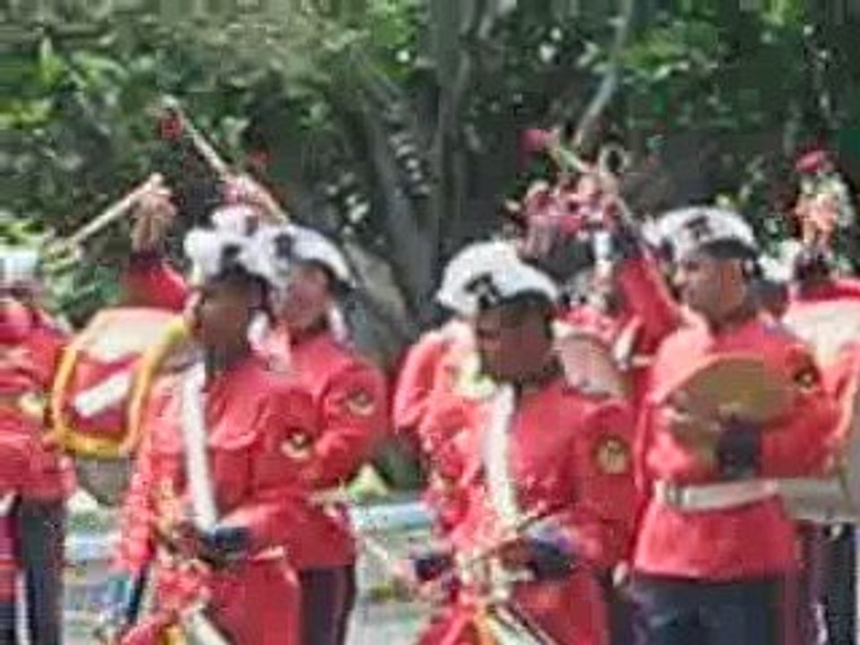 Le bagad de Lann-Bihoué à Brasilia "Amazing Grâce"