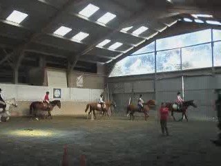 PREMIERE REPRISE D'EQUITATION DE CHARLOTTE vol 2